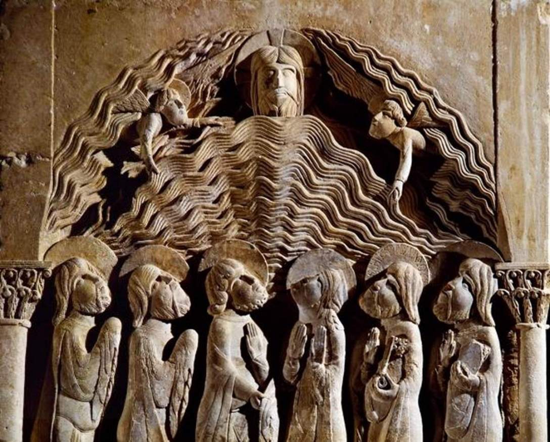 relief of Christ ascending